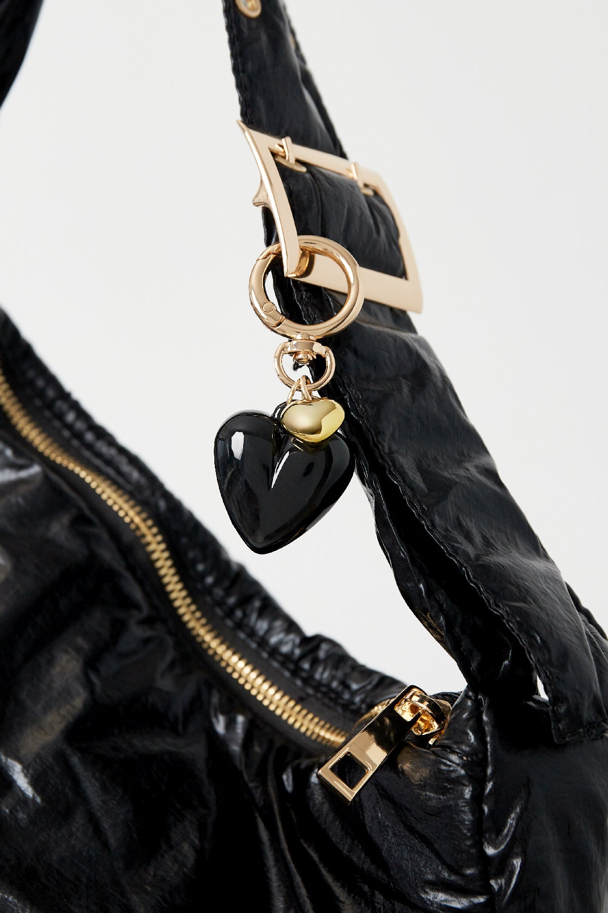 Double heart pendant