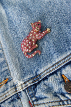 Leopard Brooch