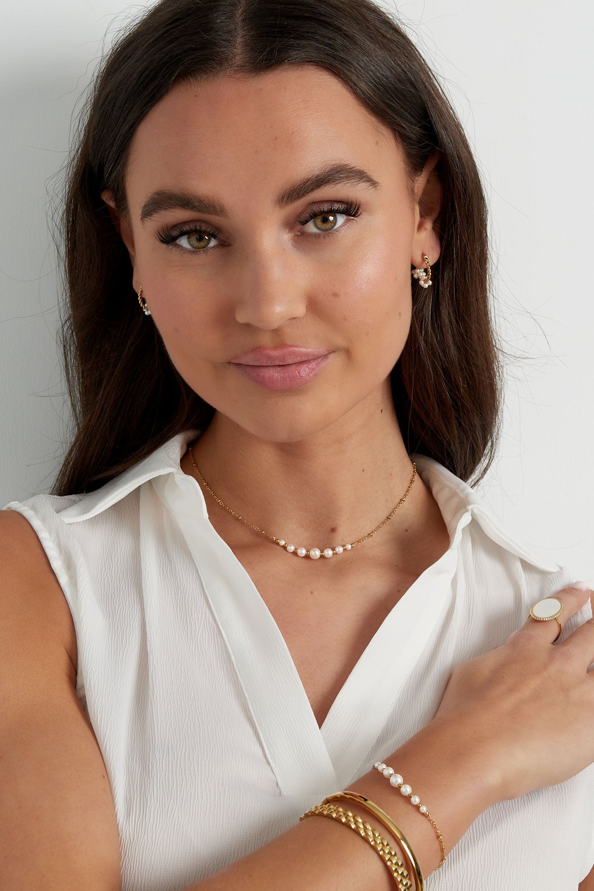 pearl party bracelet