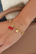 cherish charm bracelet