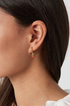 cherry on top earrings