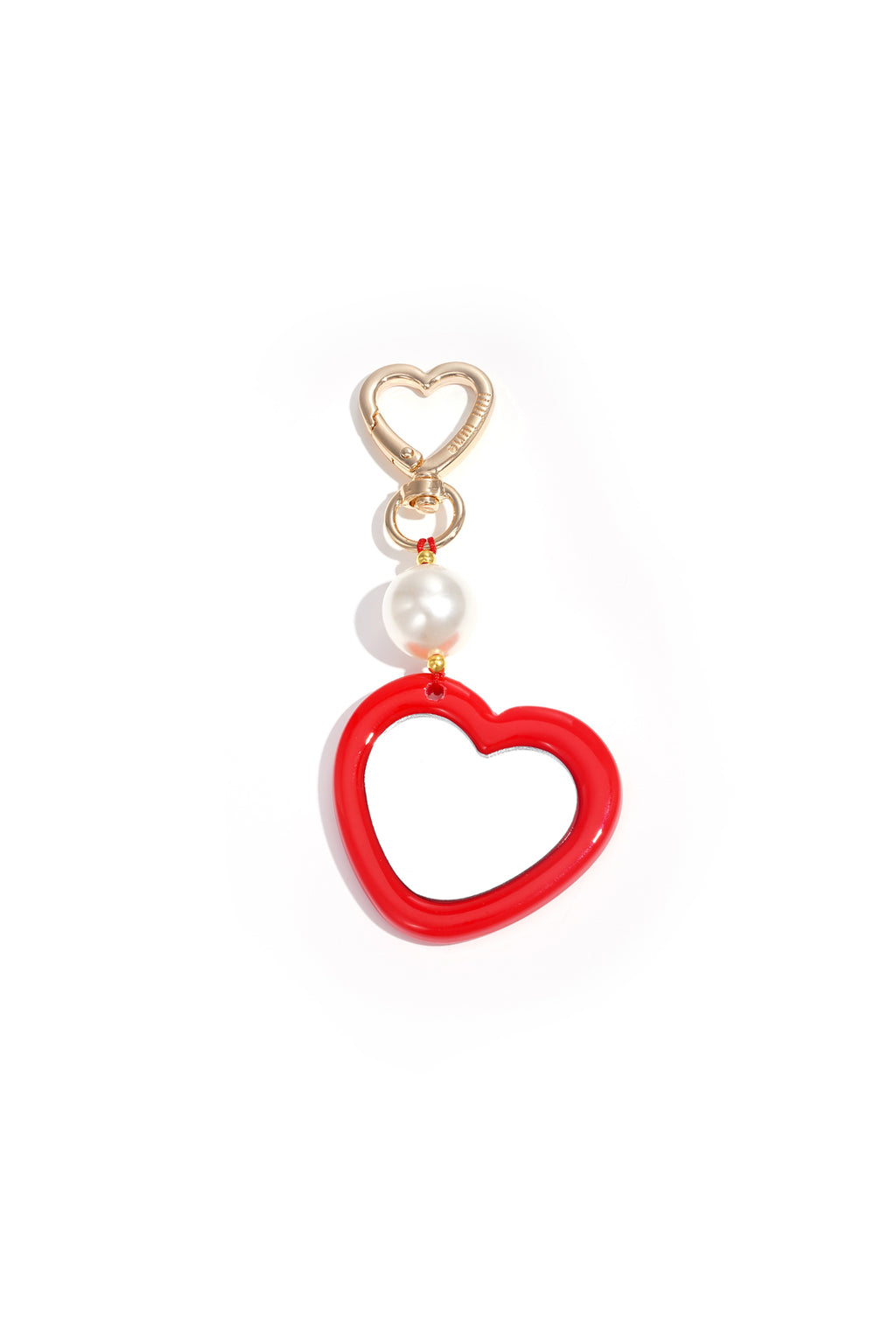 Heart studs with stones