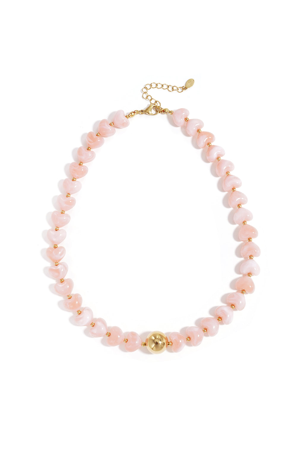 Acrylic Beaded Necklaces Heart Casual Daily Simple Series Women's jewelry