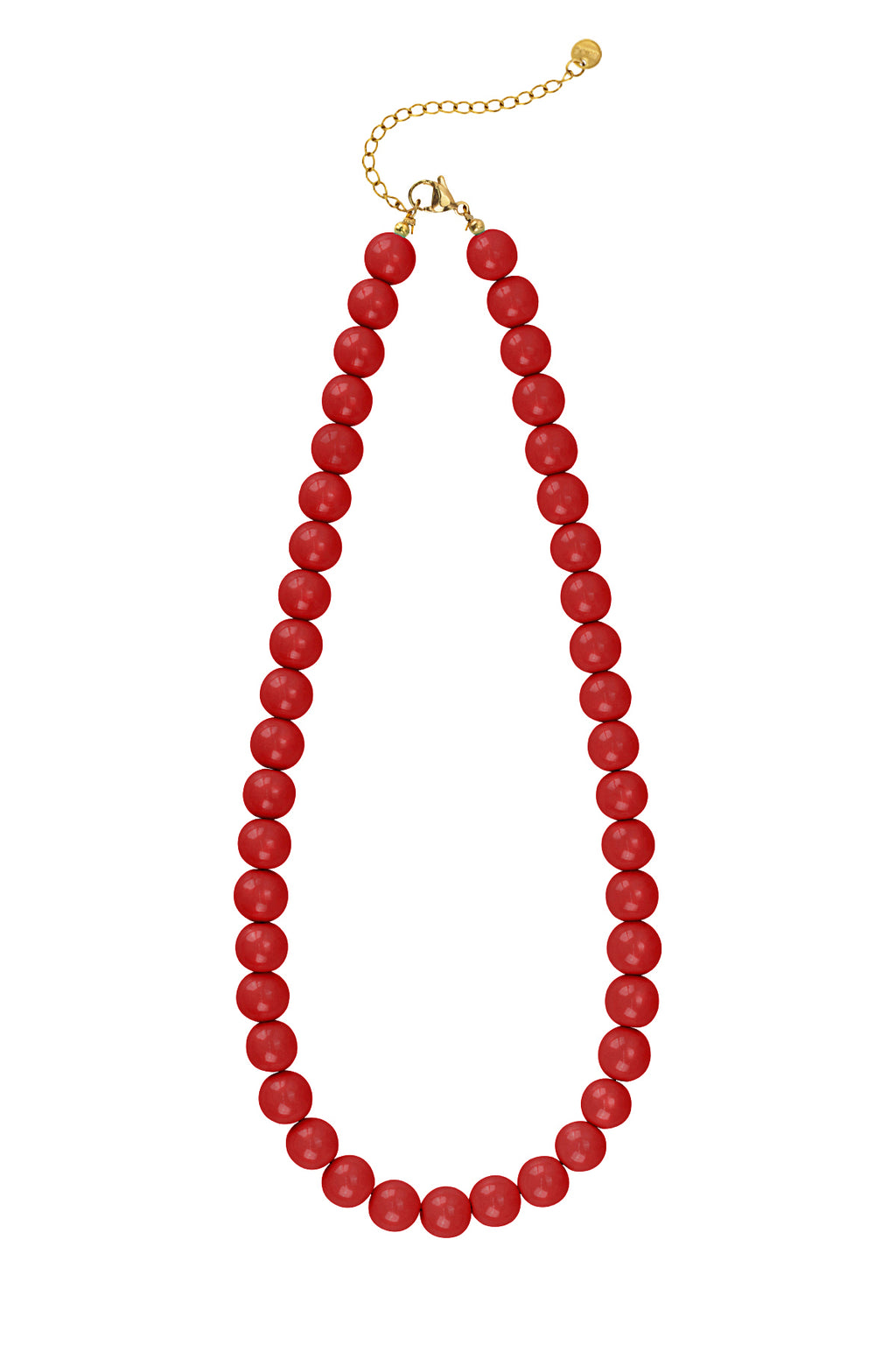 Bold beaded necklace 10mm