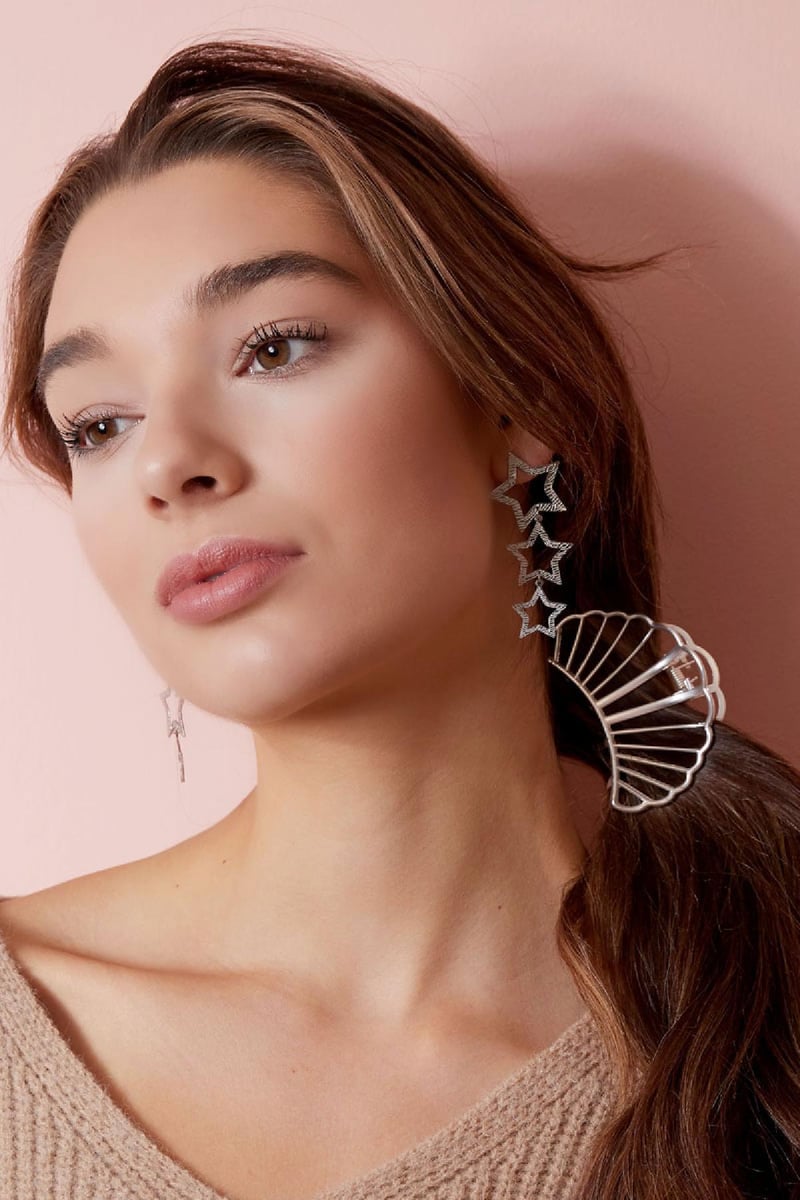 Hairclip Selma Vintage Gold Color Metal