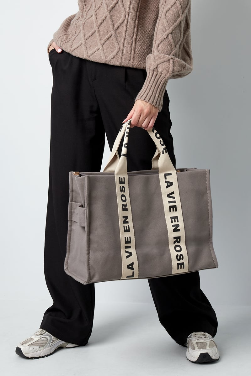 La vie en rose shopper