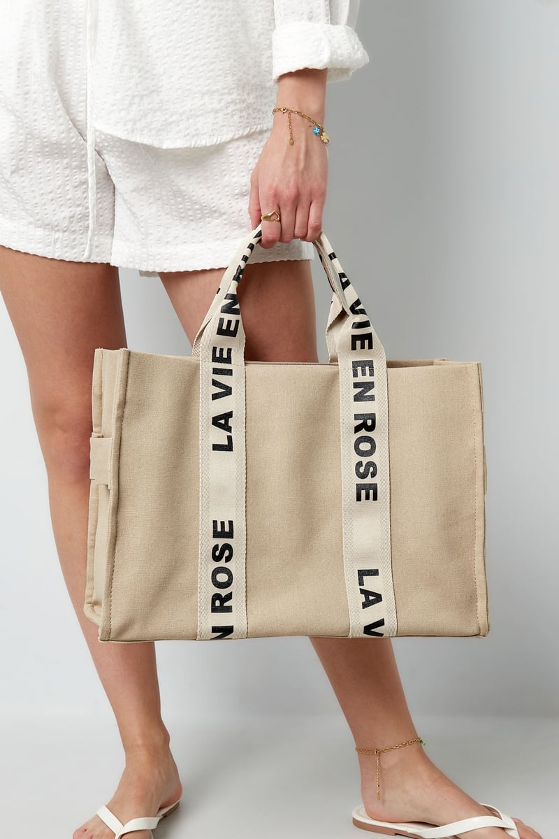 La vie en rose shopper