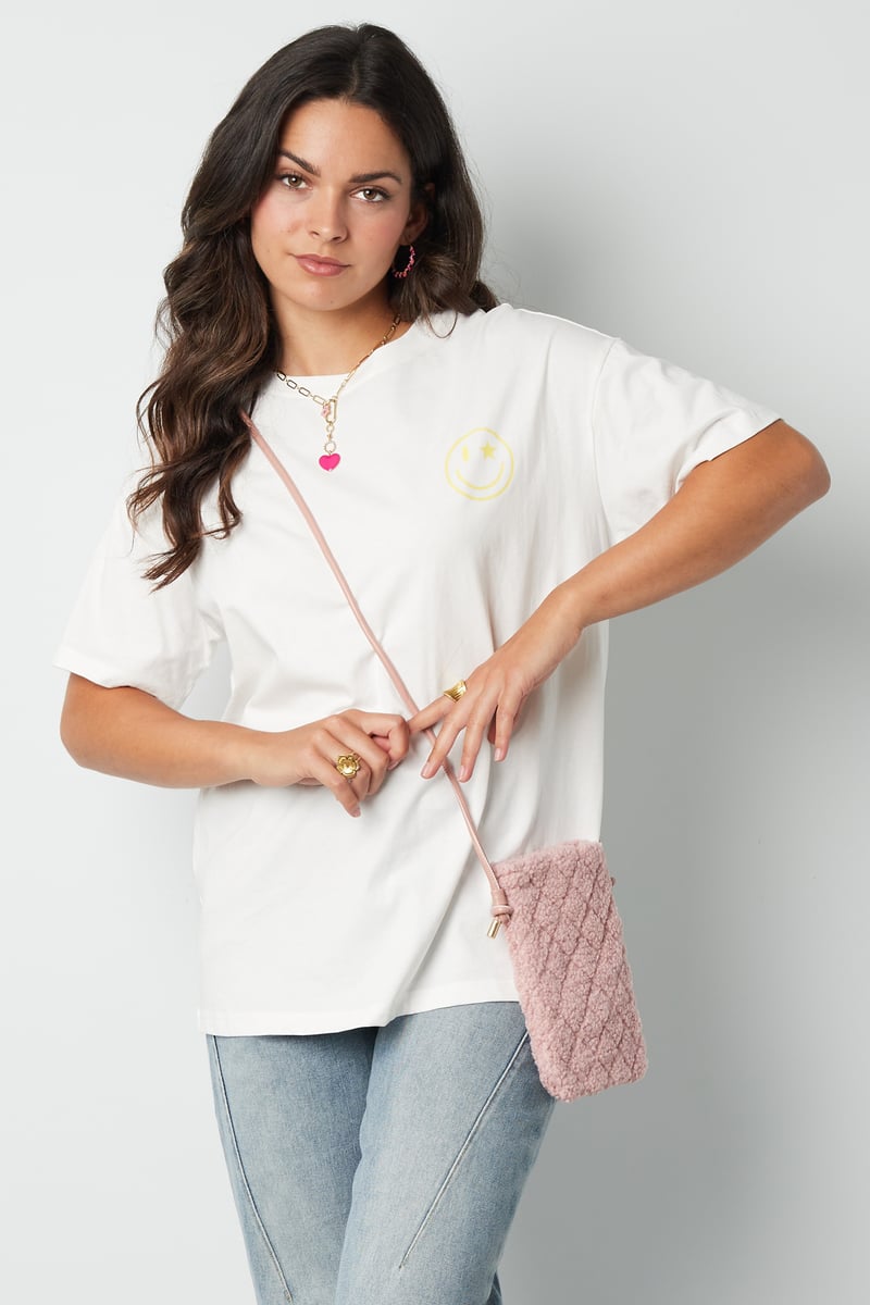 On-the-go phone bag - off white