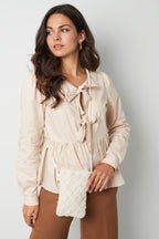 On-the-go phone bag - off white