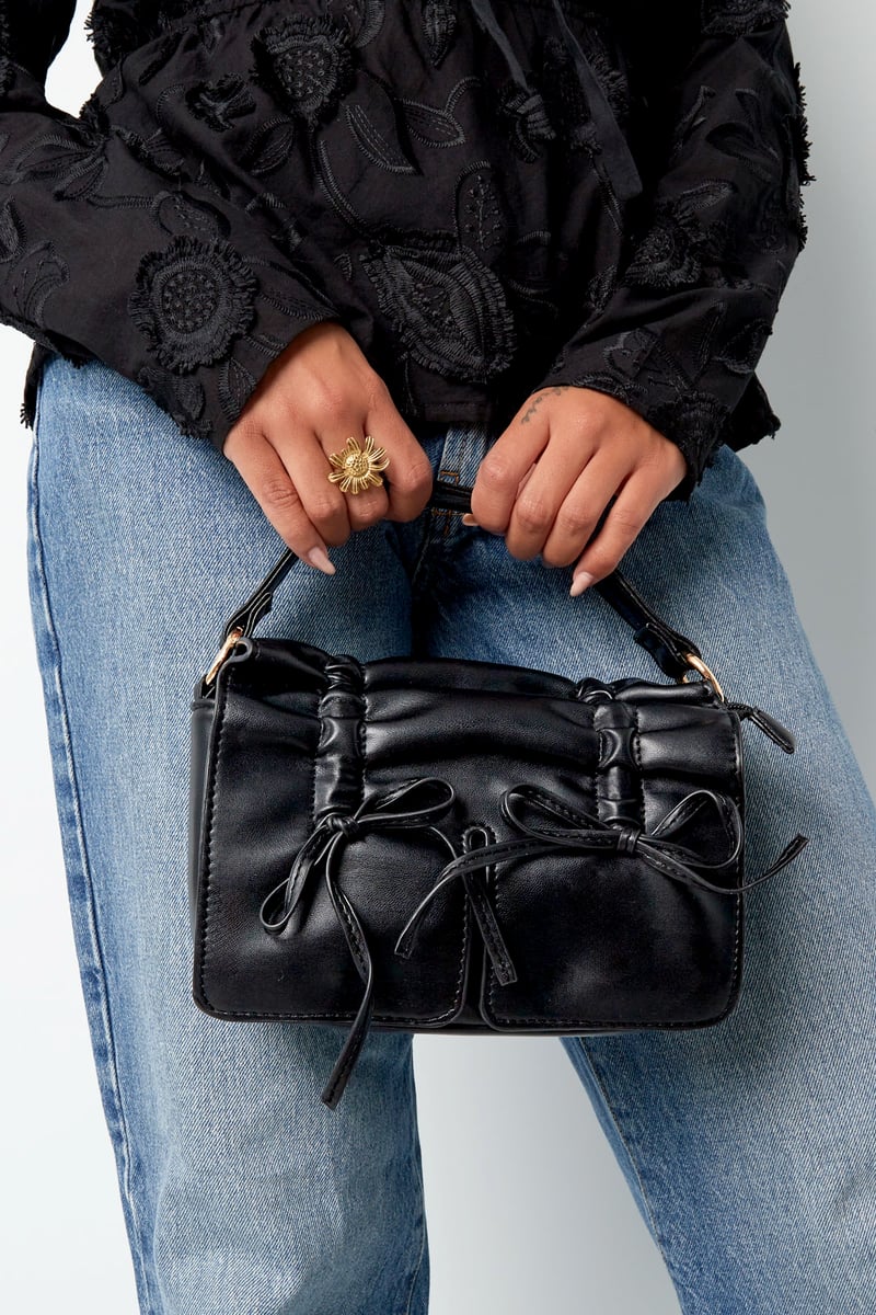 Double Bow Charm Bag