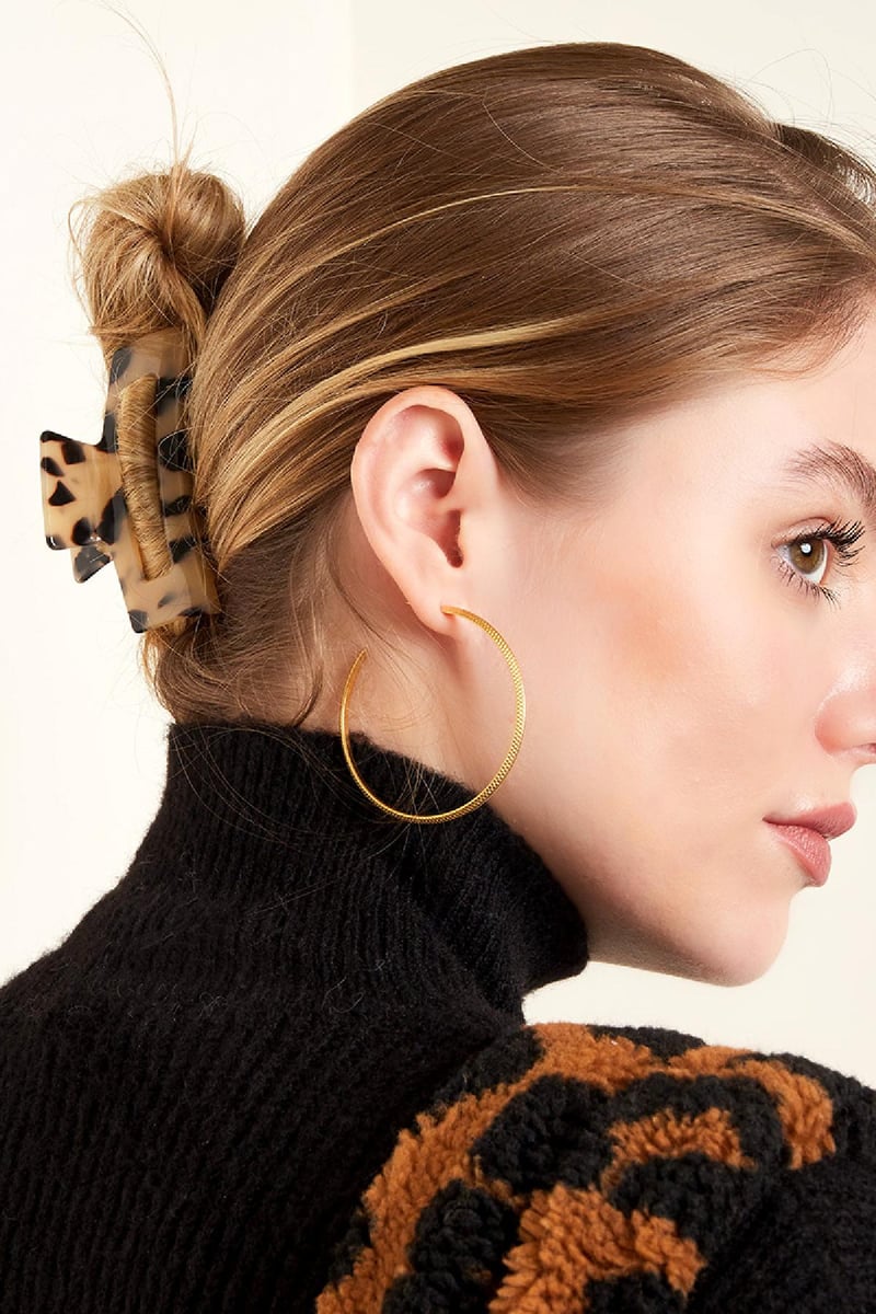 Hair clip Pink Sheet Material