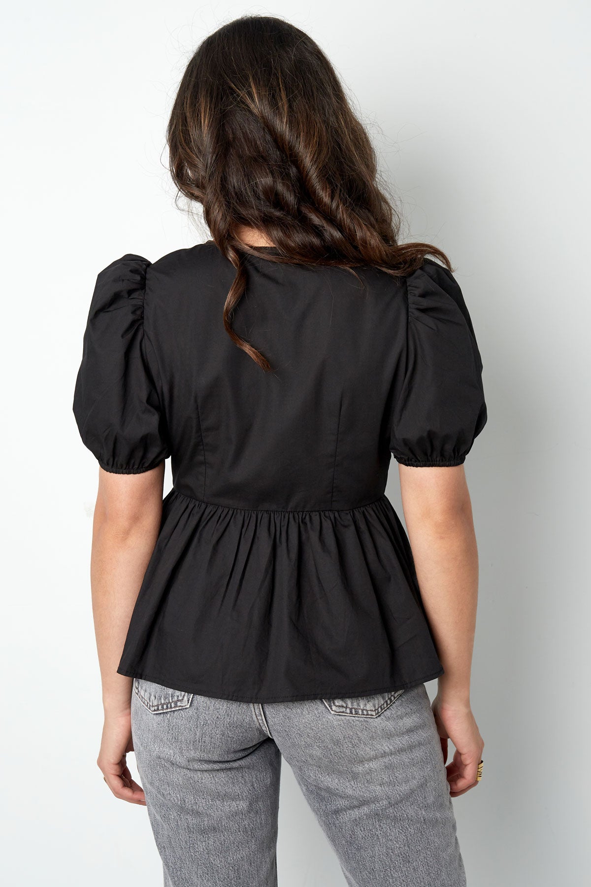 Must-have peplum blouse with bows