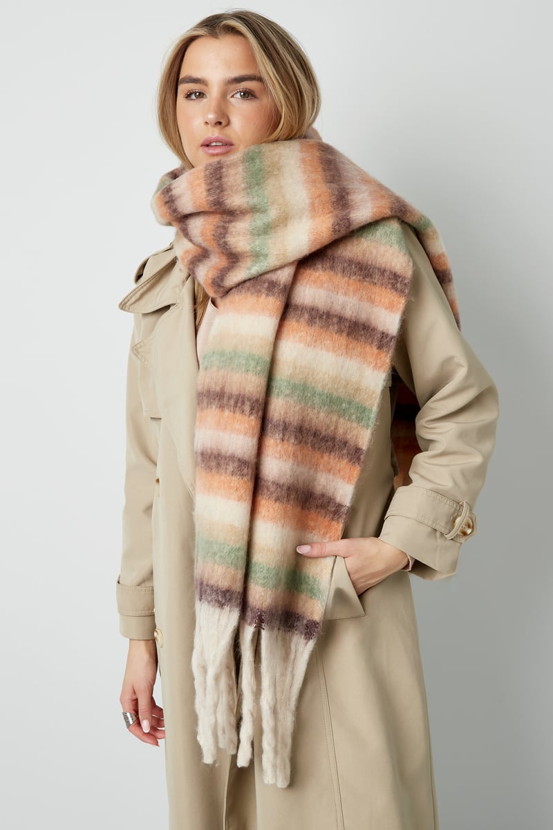 Life in Stripes scarf