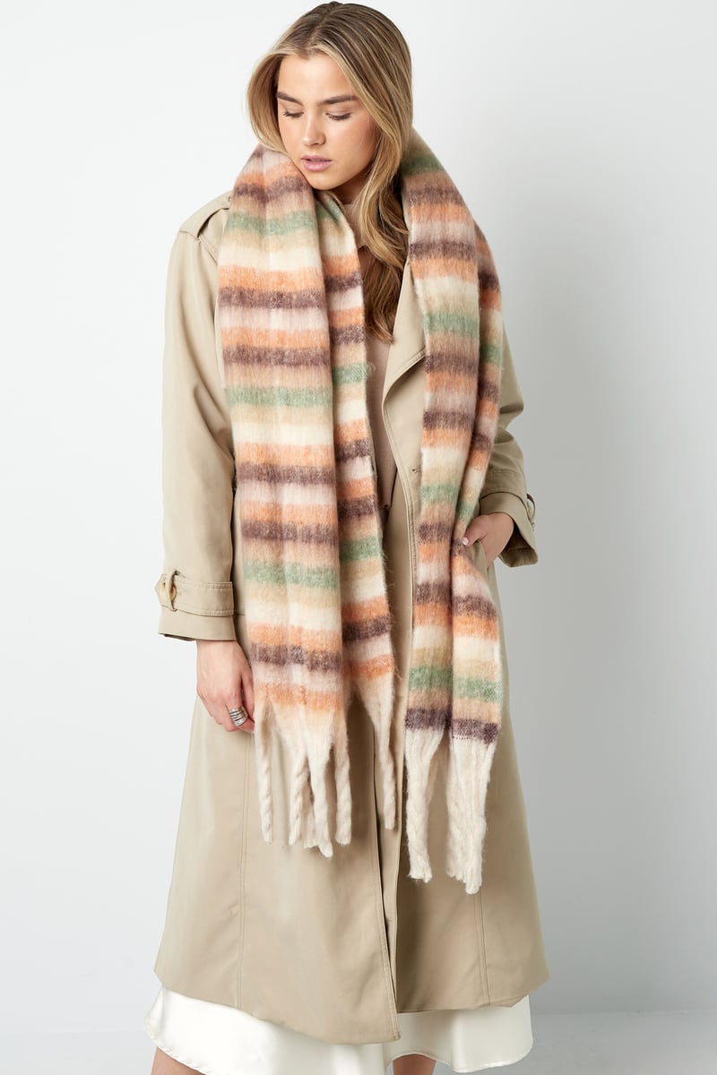 Life in Stripes scarf