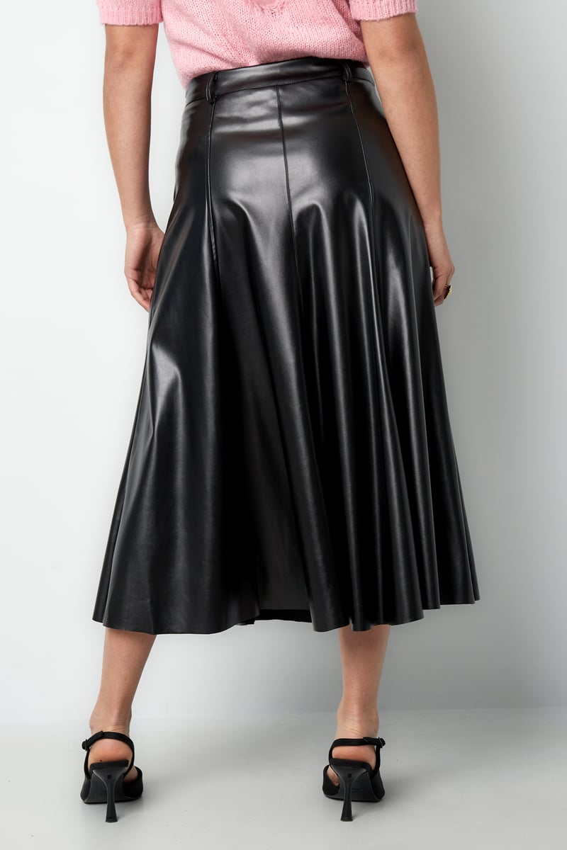 PU long skirt