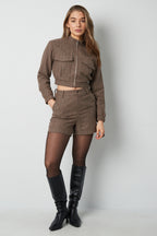 Jacket knitted deluxe