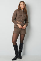 Jacket knitted deluxe