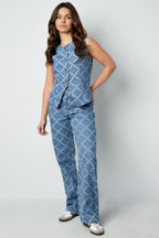 Grids of grace corset