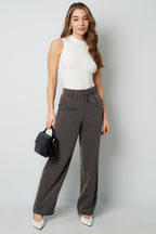 Viscose Women's Sleeveless Bodysuit High Neck Minimalist Design