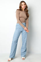 Everyday fit longsleeve high neck