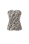 The Zebra Strapless