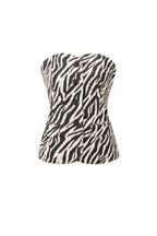 The Zebra Strapless