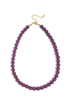 Bold beaded necklace 10mm