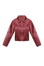 Satin Look Jacket