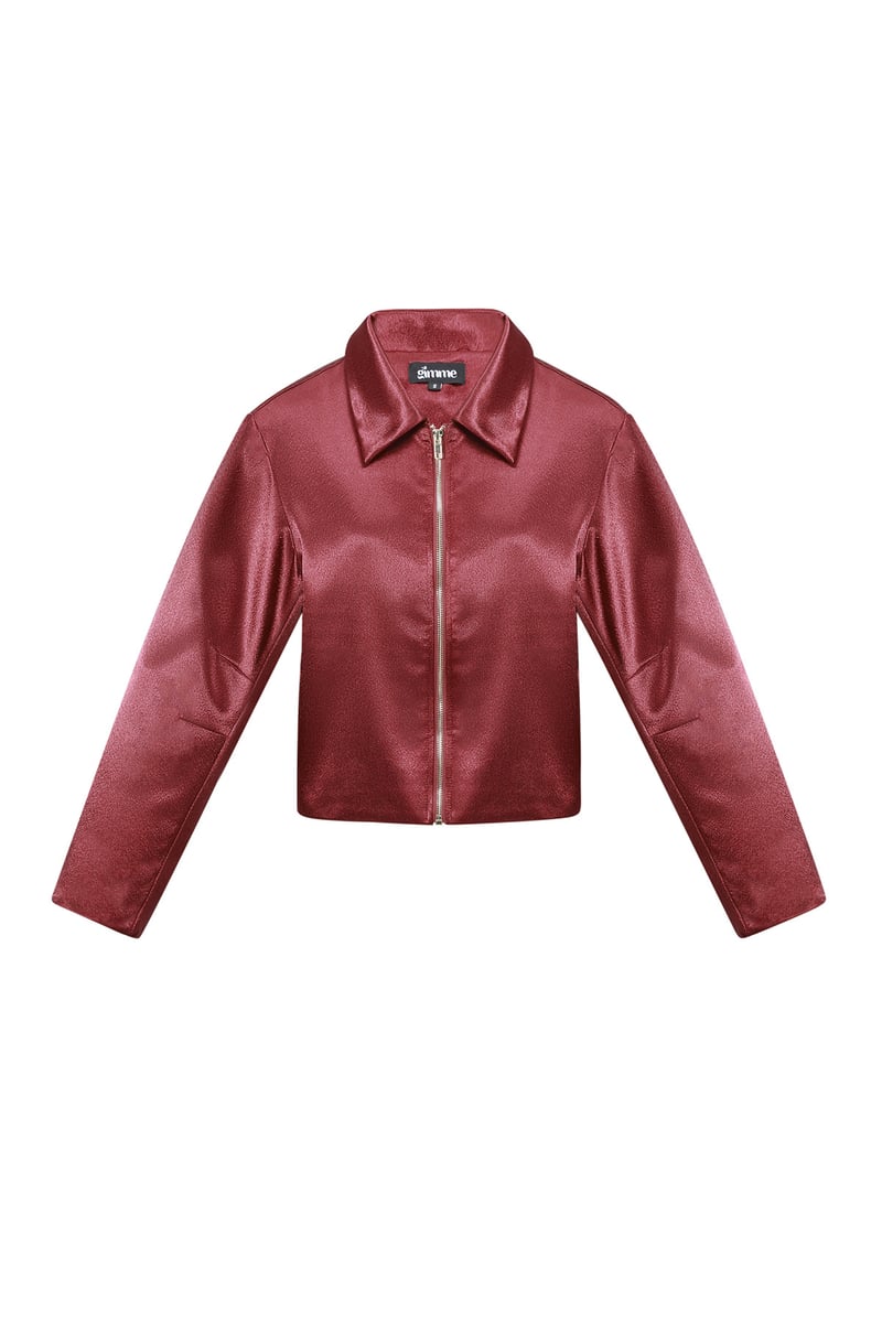 Satin Look Jacket