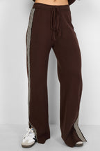 Straight trousers Colour clash Sporty autumn/winter clothing