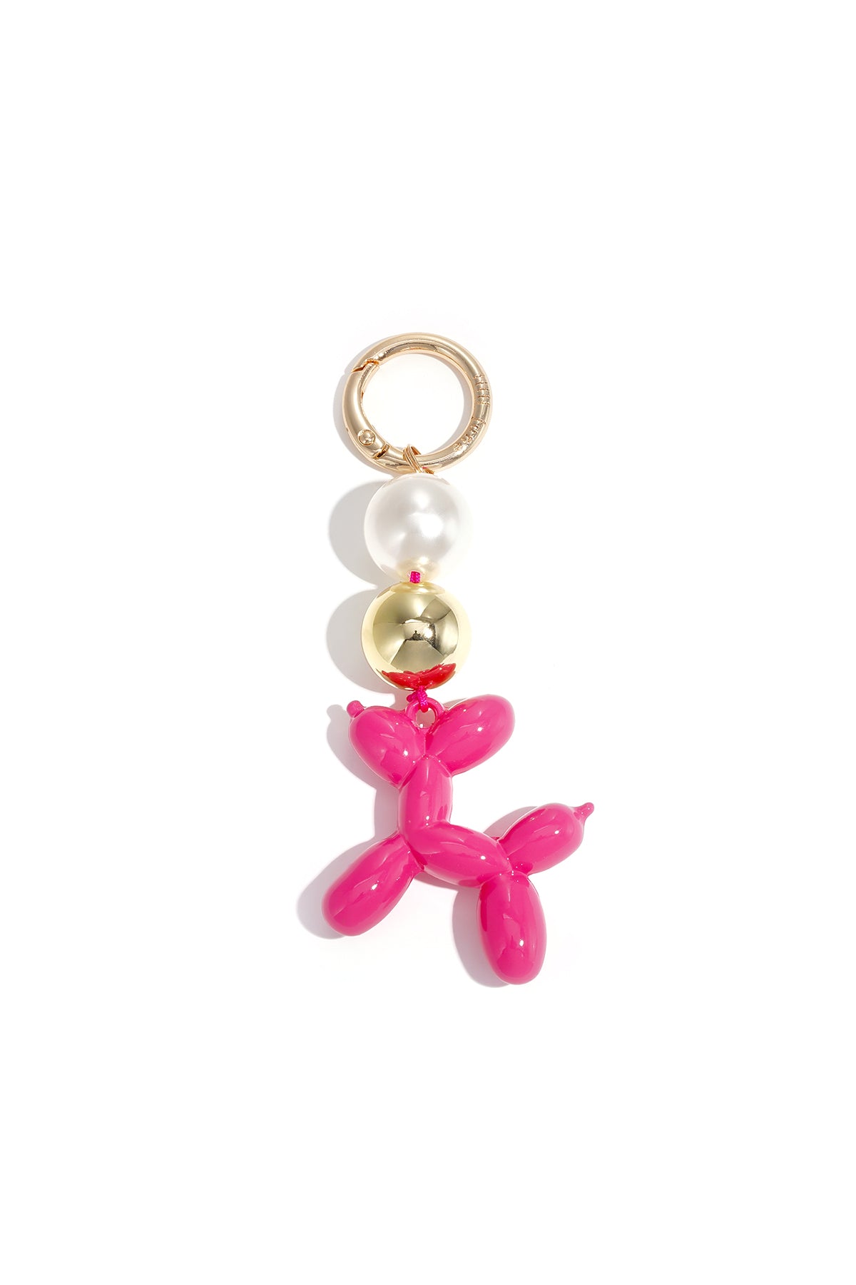 Balloon Dog Bag Charm