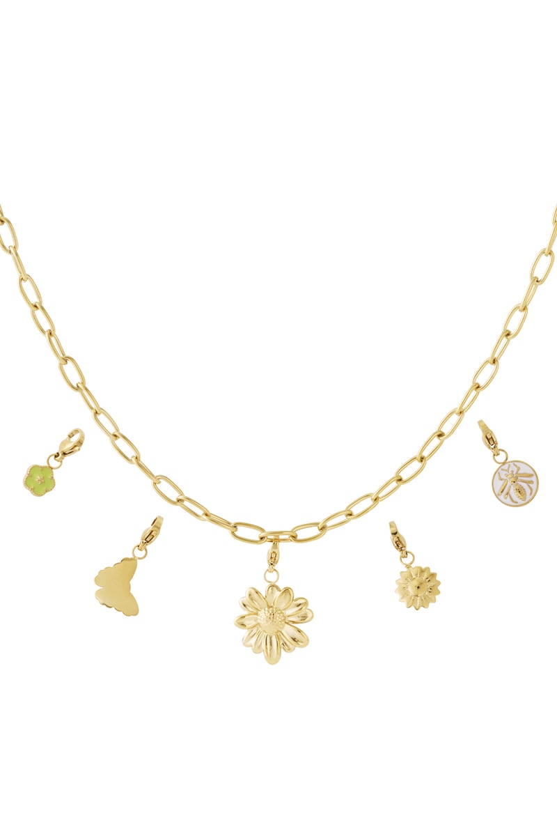 Detailled Flower DIY Necklace