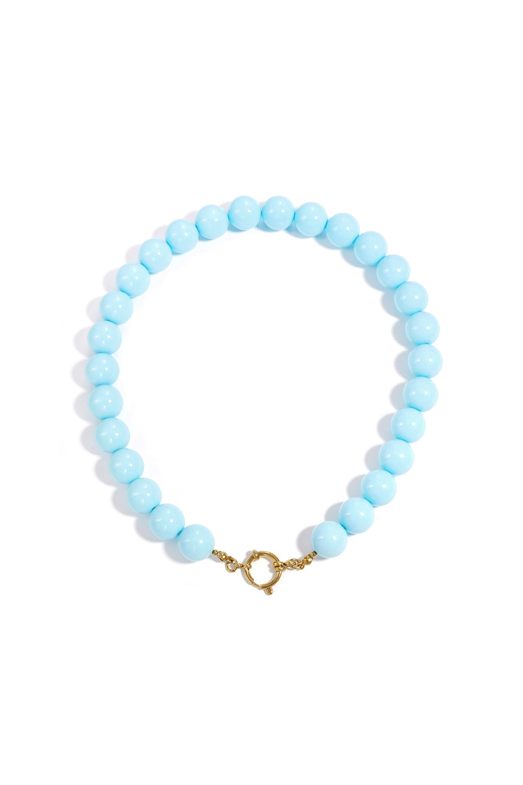 Resin Beaded Necklaces Beads Casual Daily Simple Series Women's jewelry-15mm