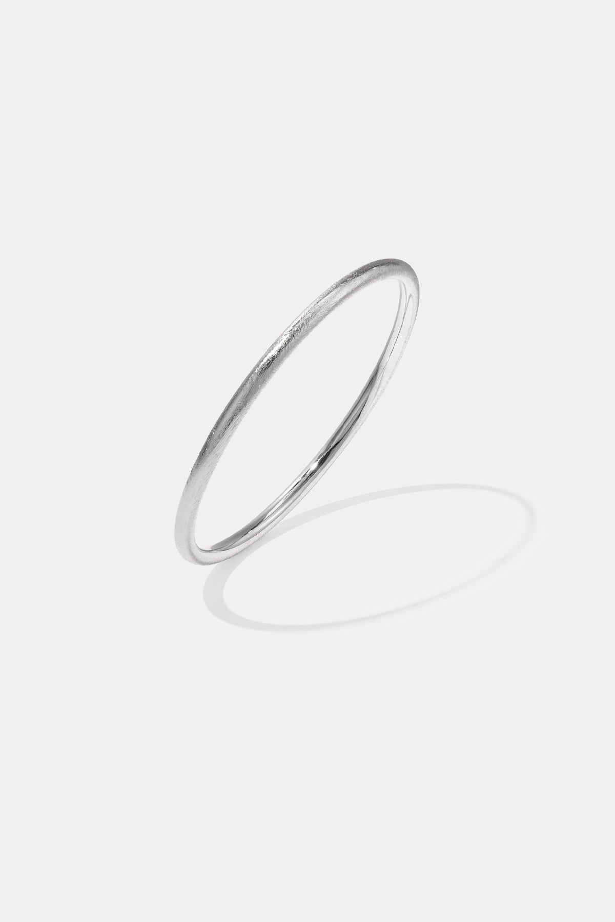 Bangles circle Simple Daily Simple Series Women's jewelry-4mm
