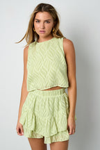 Woven Polyester Fiber Women's Pantskirts Elegant Solid Color Spring/Summer