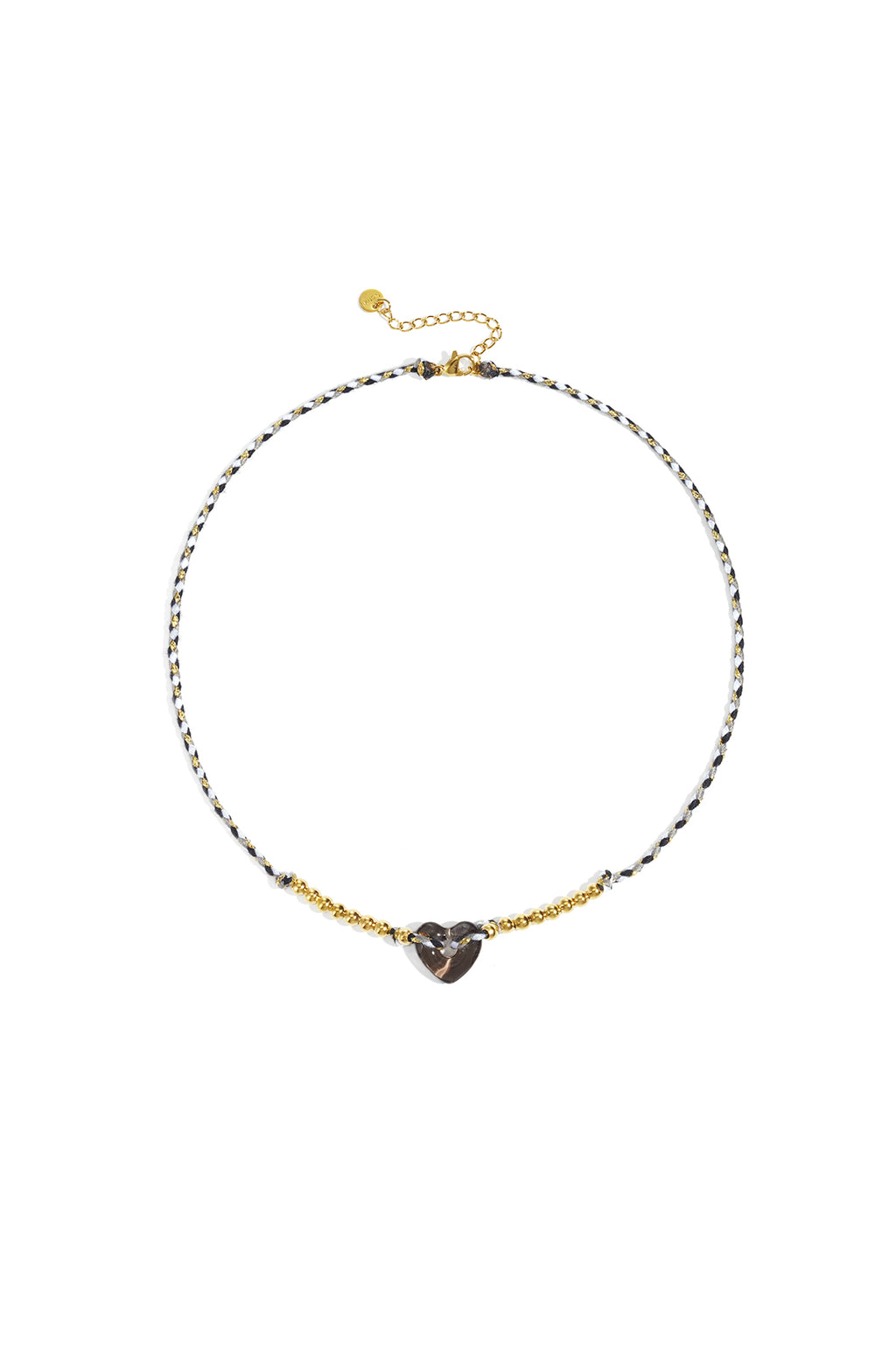 Polyester Beaded Necklaces Heart Casual Daily Simple Series Women's jewelry