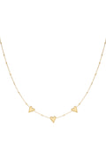 triple love necklace