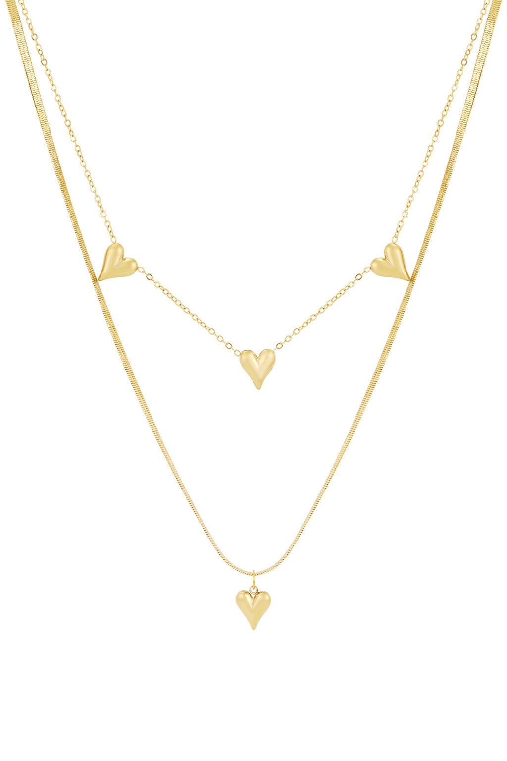 heart to heart necklace