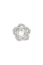 Blooming grace brooch - Silver Color color