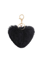 Keychain heart to fluff