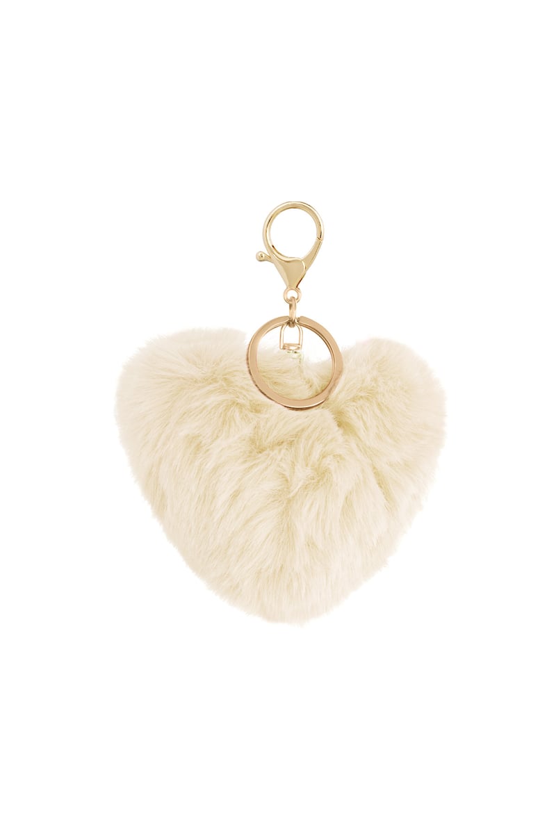 Keychain heart to fluff