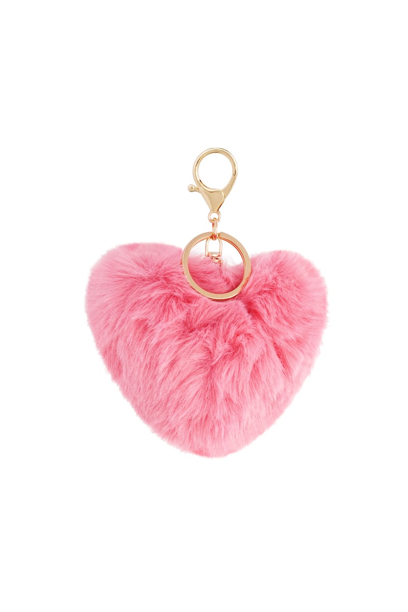 Keychain heart to fluff