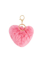 Keychain heart to fluff
