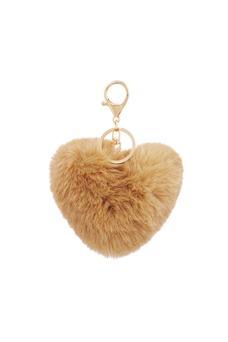 Keychain heart to fluff