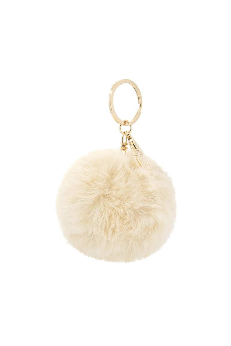 puffy ball keyring