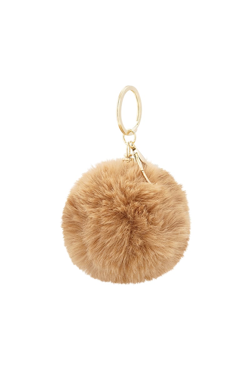 puffy ball keyring