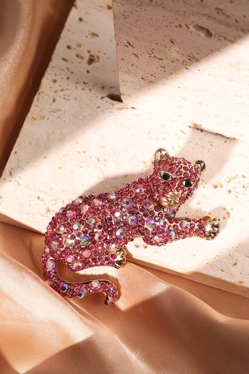 Leopard Brooch