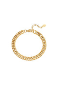 Bracelet Vibes Gold Color Stainless Steel
