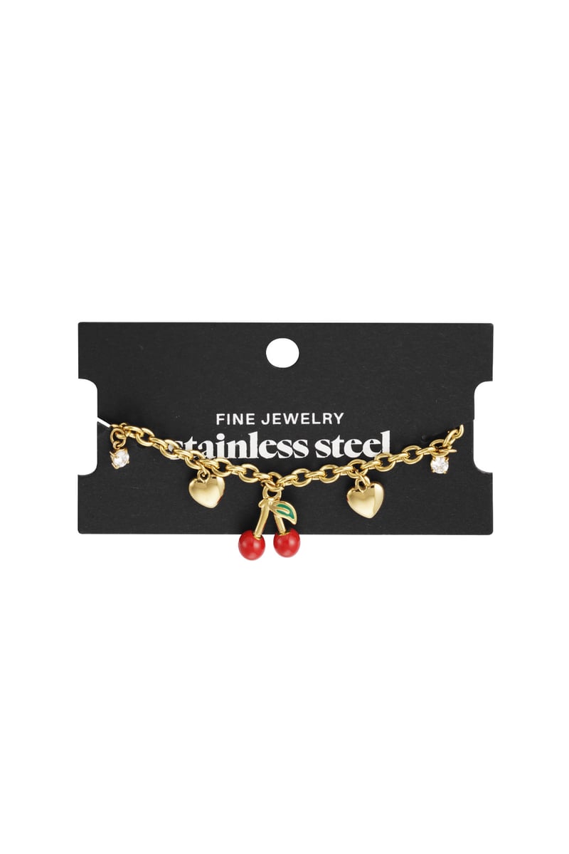 cherish charm bracelet