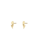 tulip stud earrings